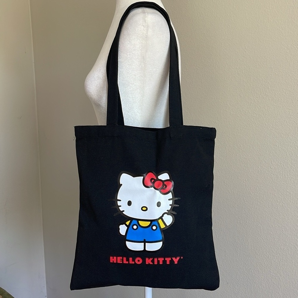 NWT Hello Kitty Black Tote Bag